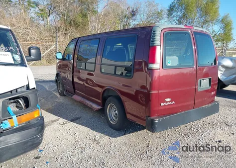 1999 GMC Savana Rv z USA, uszkodzony, nr VIN 1GDFG15M9X1098680